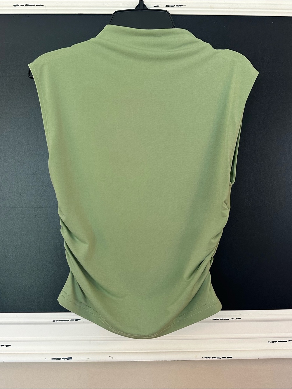 H&M Sleeveless Top in Sage. Sz. S